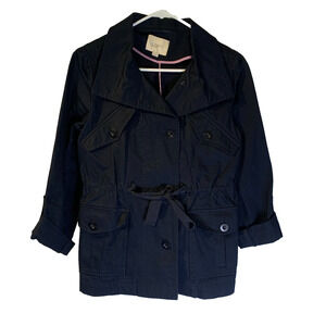 LOFT Midnight Blue Utility Jacket